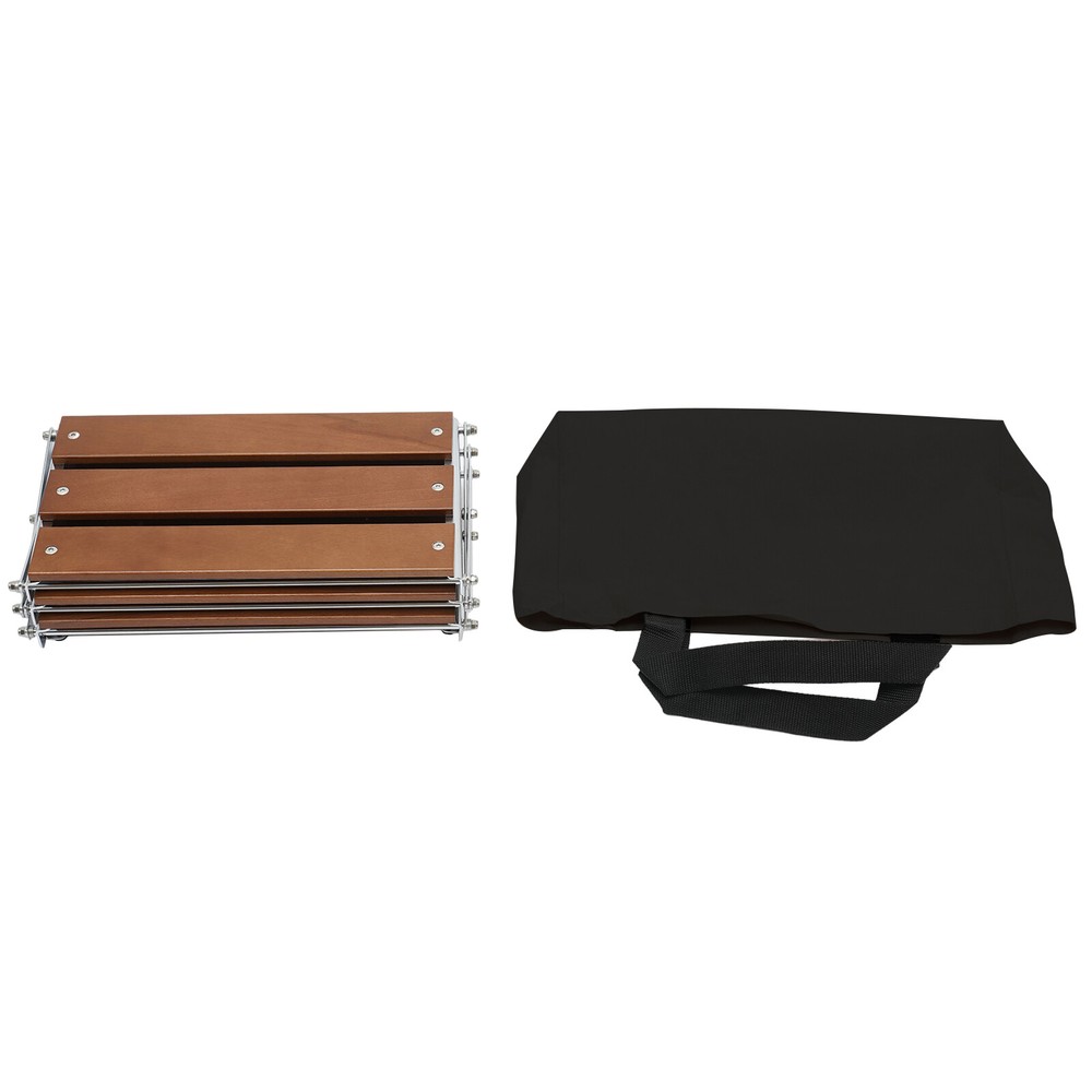 Camping Kitchen Table Picnic Cabinet Folding Cooking Storage Rack Portable