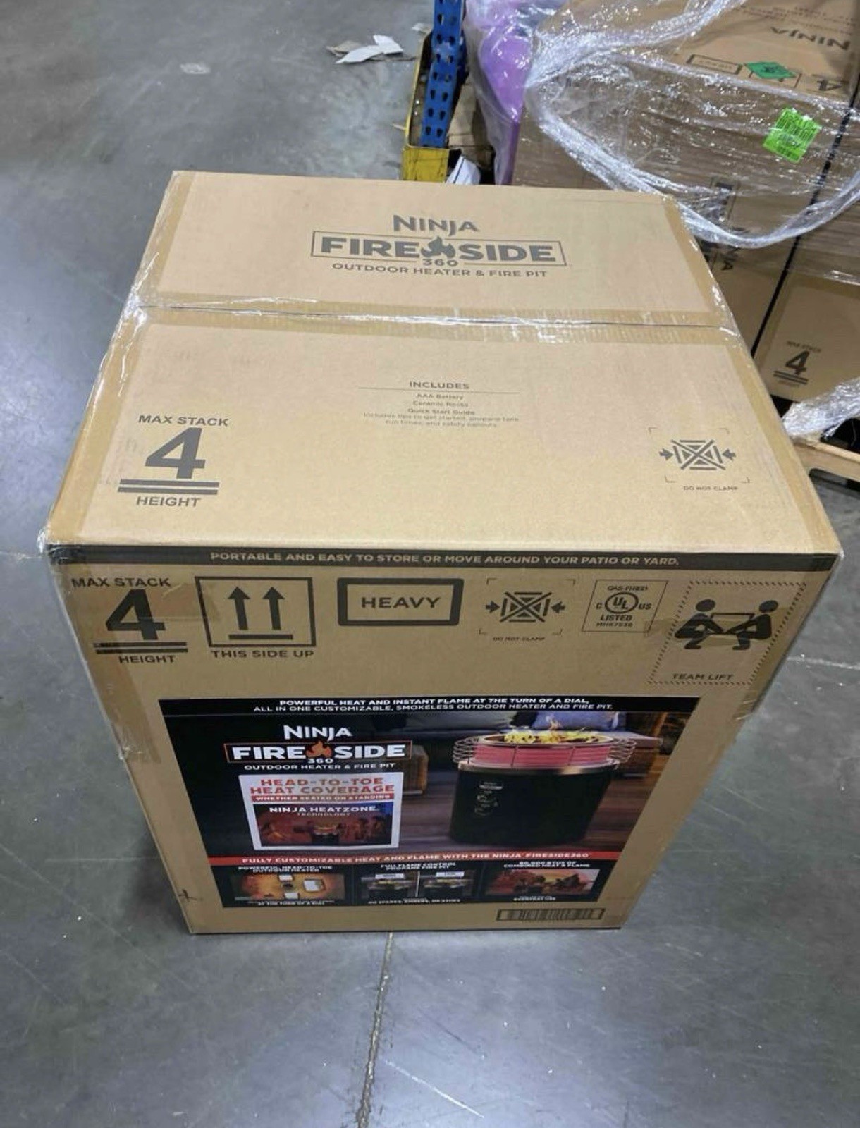 Ninja Fireside360™ Outdoor Heater & Propane Fire Pit