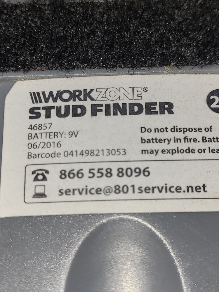 WORKZONE Stud Finder Tested Working