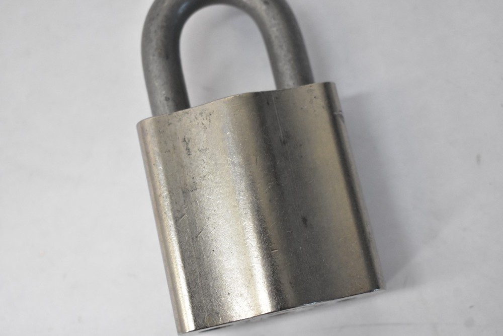 Sargent & Greenleaf Padlock High Security Environmental Set MISSING KEYS
