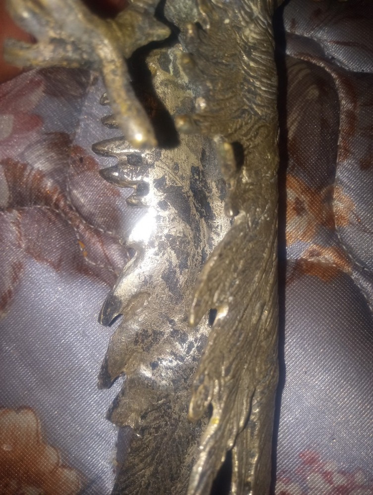 Silver Plated Pheasant Menu Holder Italy