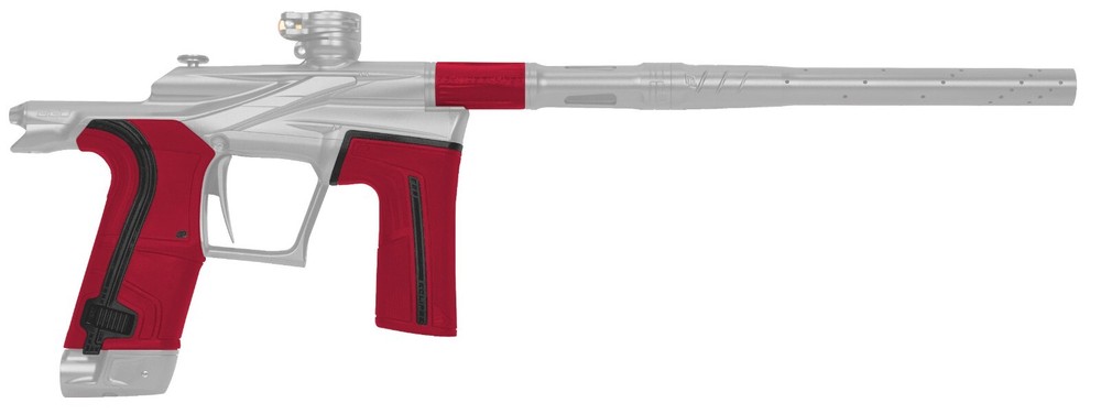Planet Eclipse PE EGO LV2 Paintball Marker Replacement Rubber Grip Kit Red