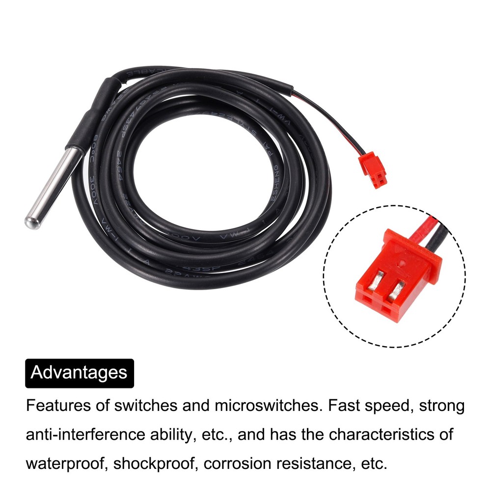 Ice Thickness Sensor Line Evaporation Water Ice Machine Sensor 150cm 10K