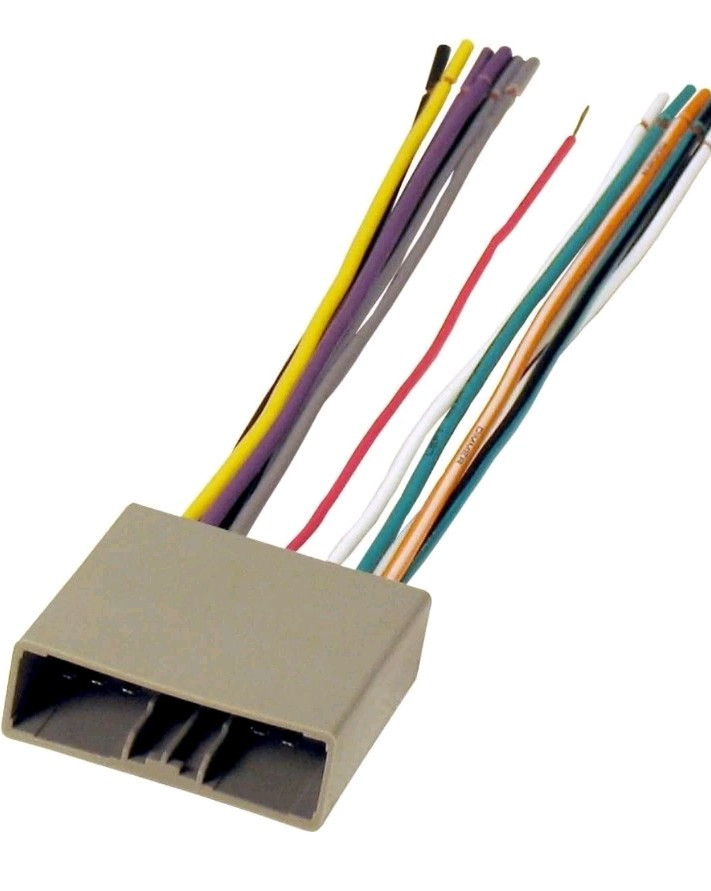 American International HWH812 Aftermarket Radio Wiring Harness w Plug