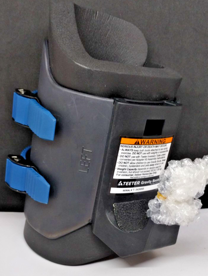 Adjustable Teeter Gravity Boot (Left)...New