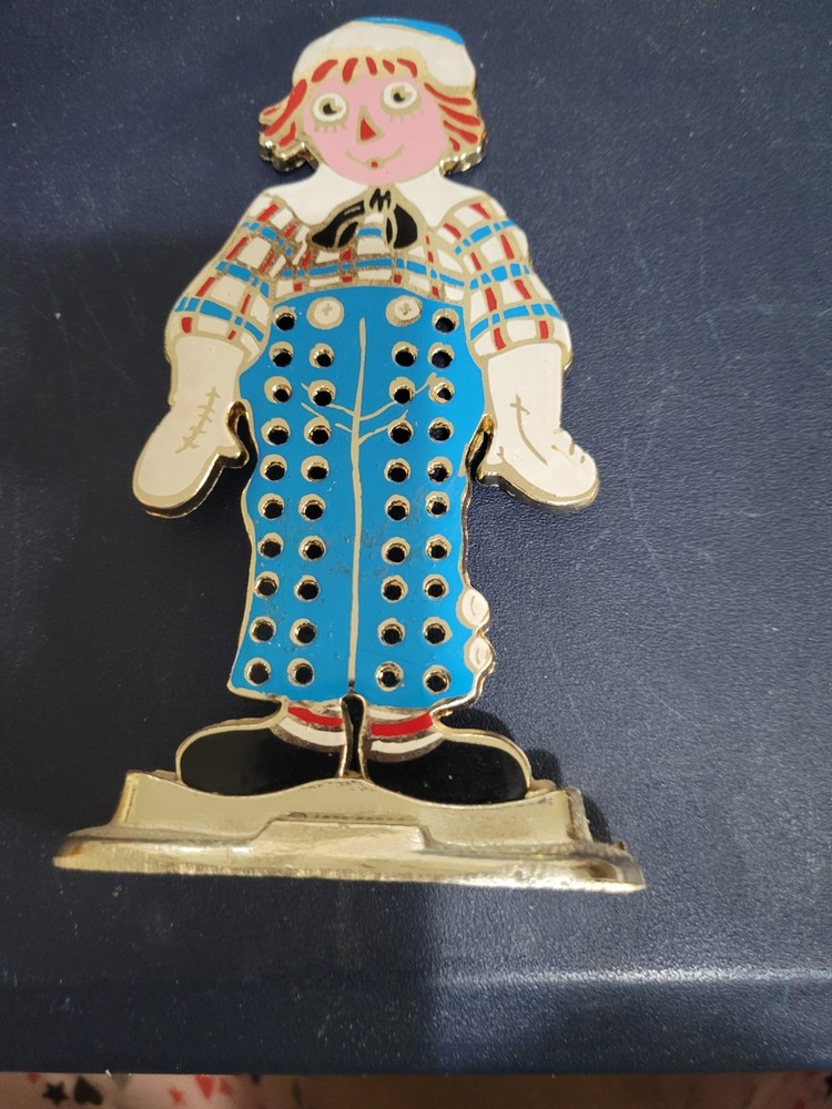 Raggedy Andy earring holder