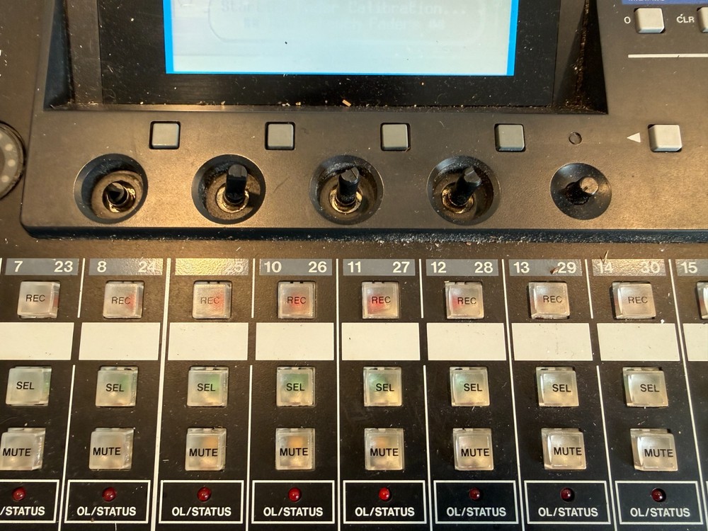 Tascam DM-24 Digital Mixing Console Professional Recording Mixer Untested