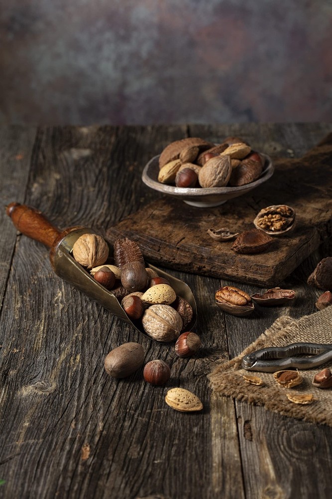 NUTS U.S. – Mixed Nuts In Shell Almonds, Walnuts, Hazelnuts, Pecans, Brazil N...