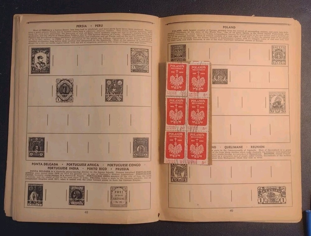 Discoverer Album Stamp Collector's Book