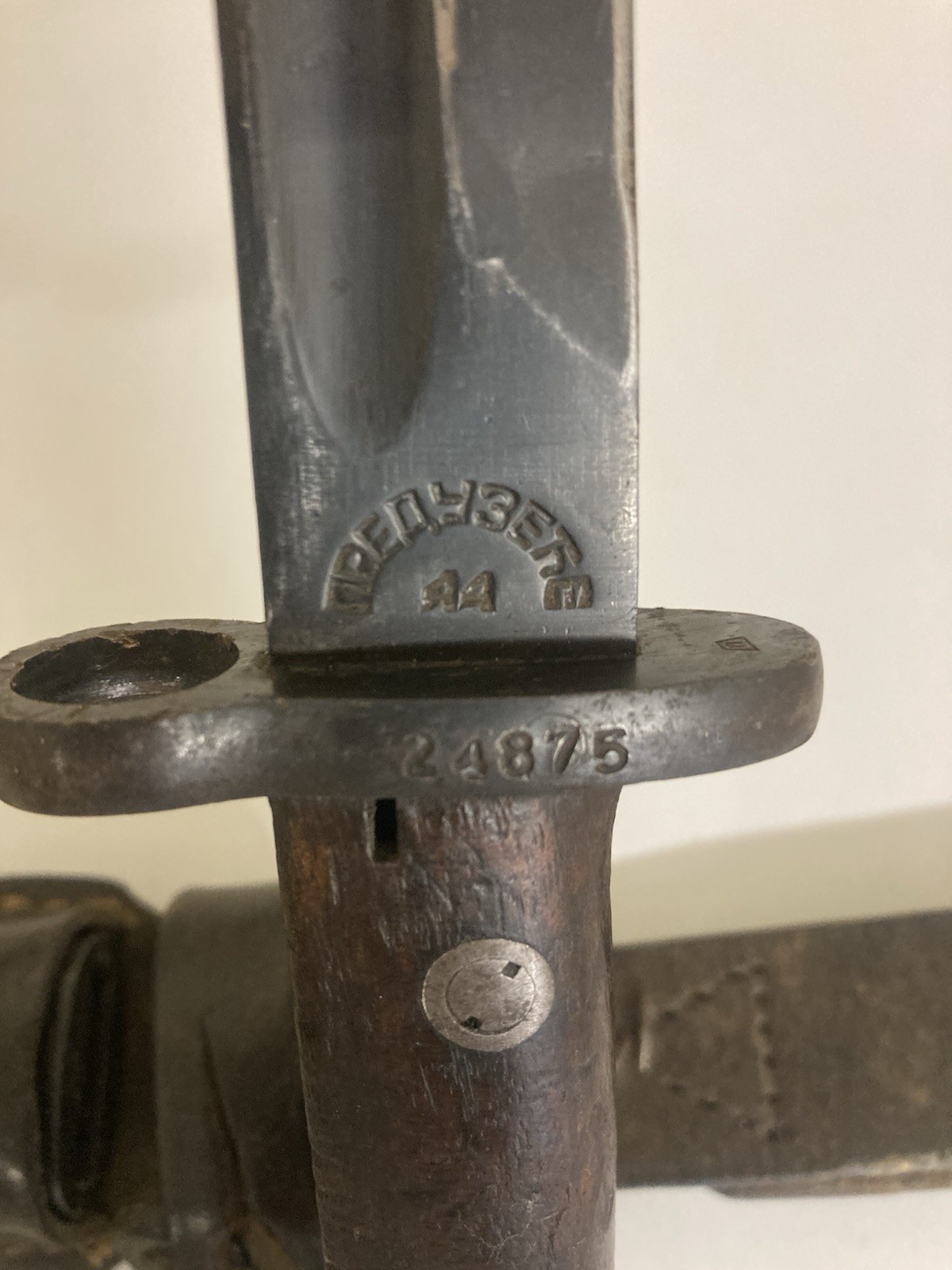 Yugo M48 Mauser Bayonnet With Scabbard And Frog Number Matching.