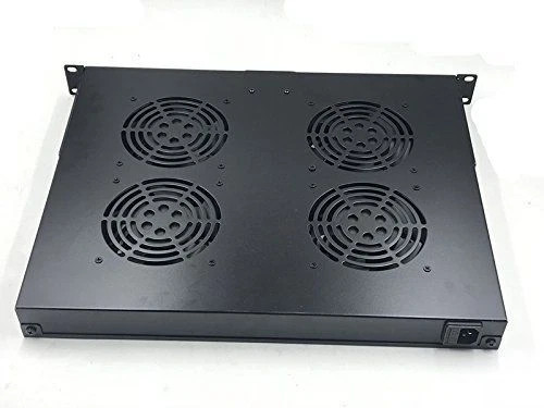 1U Rack Mount Digital Temperature Control Unit – Server Cooling Fan System 110V