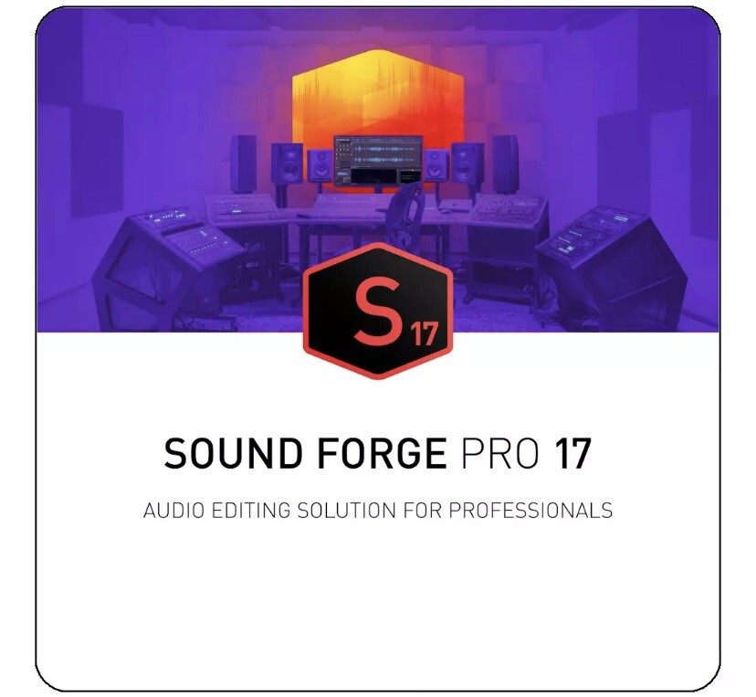 MAGIX Sound Forge Pro 17 (Download) Read Description