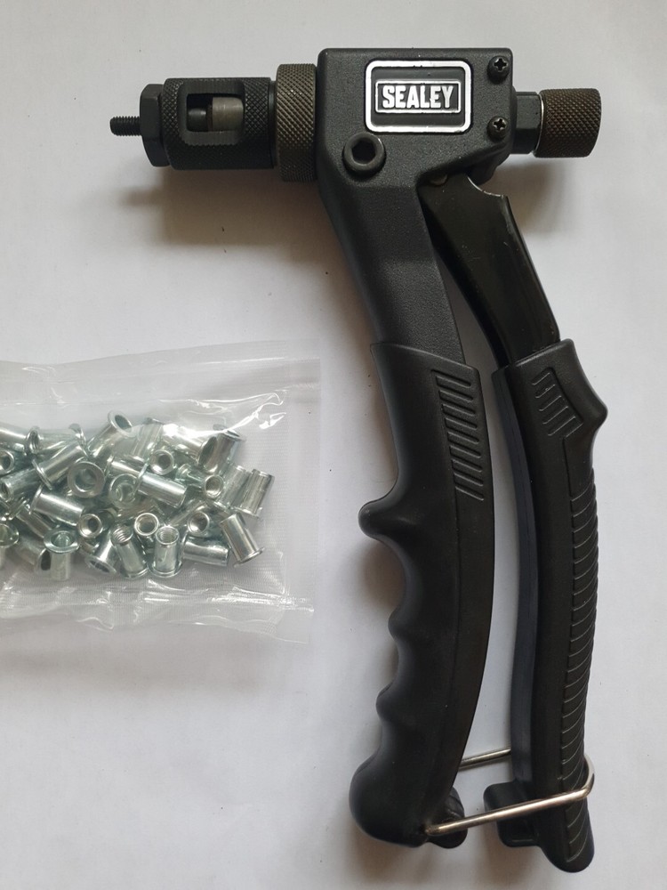Sealey AK3986 Compact Threaded Nut Hand Riveter Rivet Nut Rivnut Tool M5 5mm
