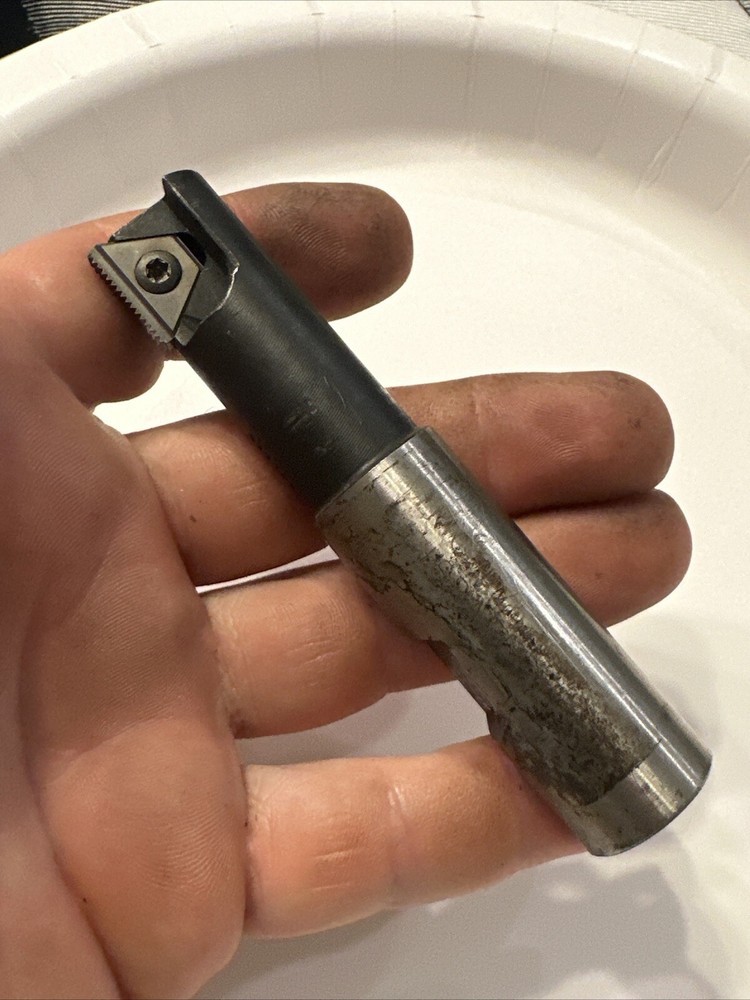 VARGUS INDEXABLE CARBIDE INSERT THREAD MILL CNC MILLING CUTTER 3/4” Vardex