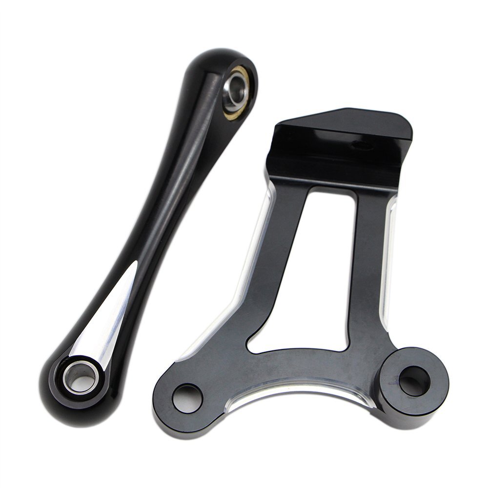 Edge Cut Front Engine Mount Bracket Stabilizer Link for Harley FLHX FLHR 09-16