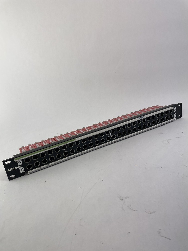 Bittree B48S 2WTHD/S 2x24 1RU Video Patchbay WECO