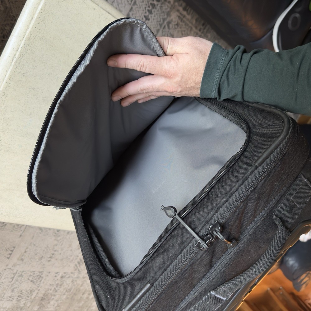 First Tactical Rolling Luggage Expandable Duffle Bag