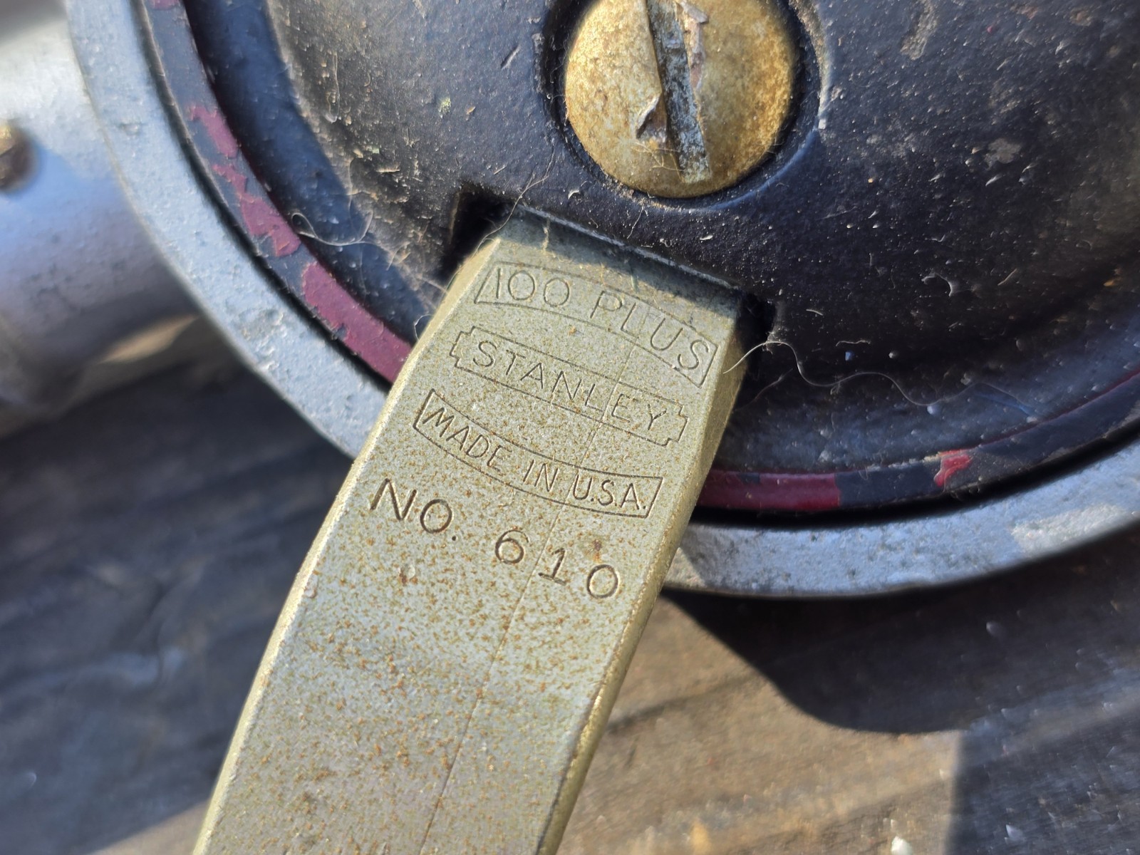 VINTAGE STANLEY 100 PLUS No.610 EGGBEATER STYLE HAND DRILL USA