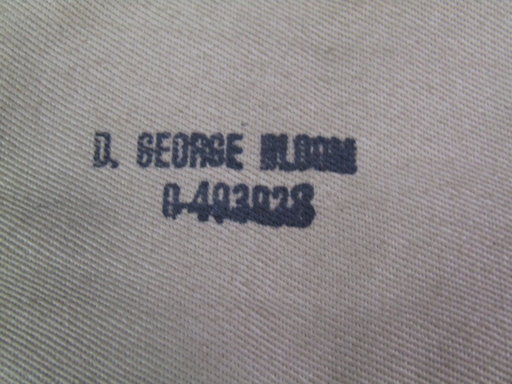 WWII US ARMY Moneybelt. Id'd to Officer.