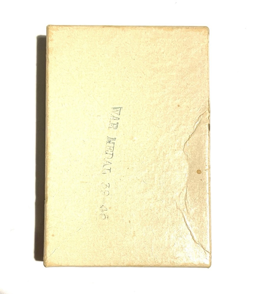Authentic WW2 British War Medal Boxed