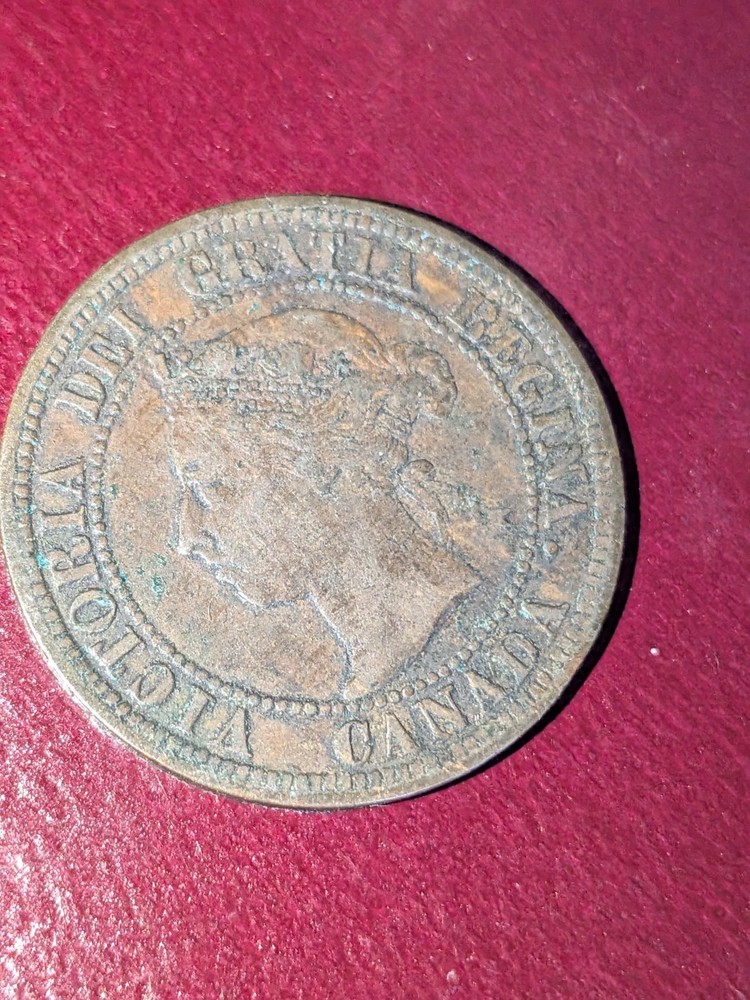 1892 Large Cent Canada (KM.#7)