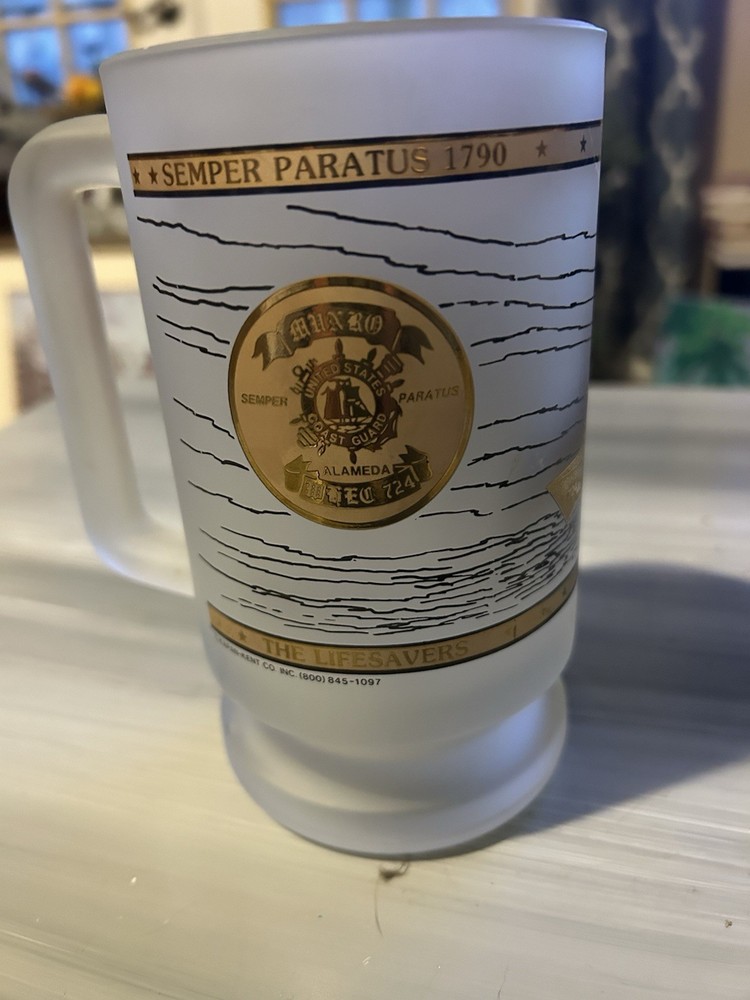 COAST GUARD GOLD Trim MUG