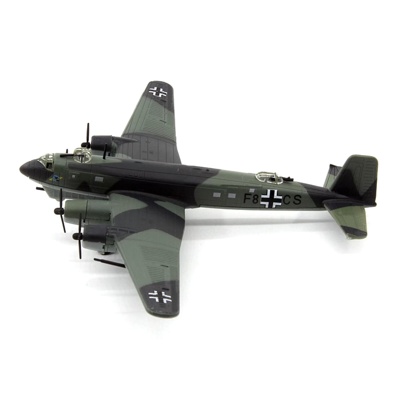 1:144 German Focke-Wulf Fw 200 Condor Aircraft Model Diecast Military Collection