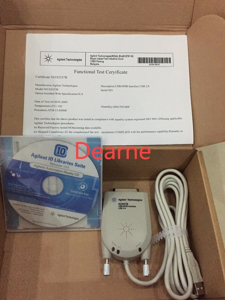 New In Box HP Agilent 82357B USB-GPIB Interface High-Speed USB 2.0