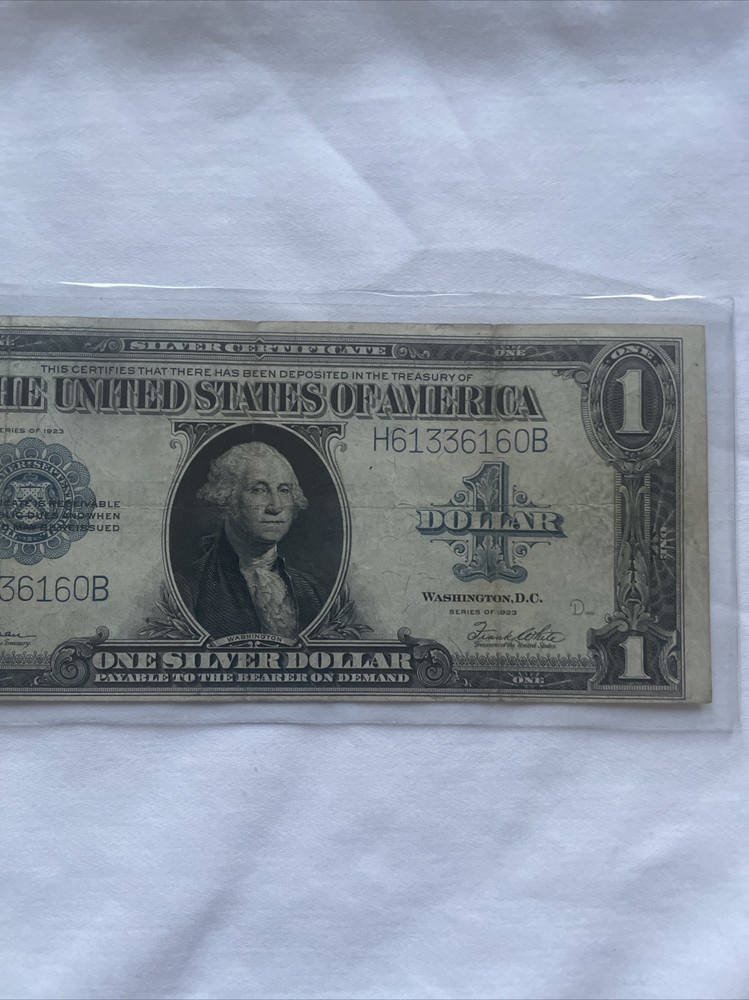 1923 $1 Silver Certificate