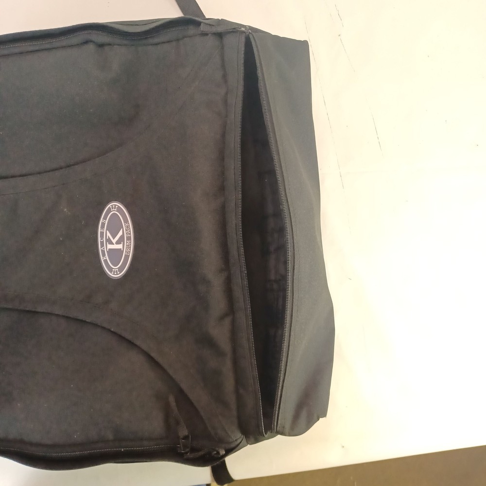 Kaces III 5x14"Drum Pack Snare Case/Bag Soft-Shell Backpack/Shoulder Strap+Stand