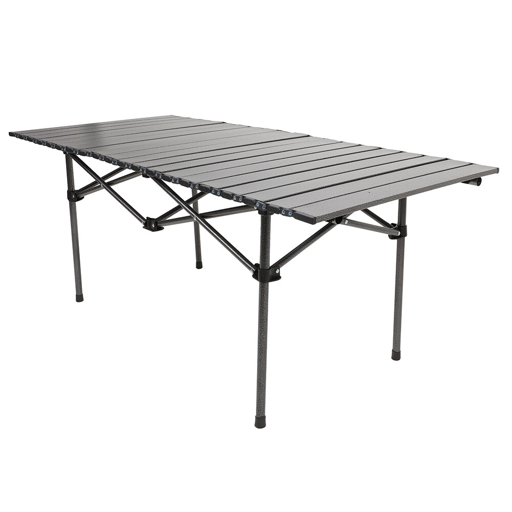 Portable Folding Table Camping Side Table Lightweight Outdoor Aluminum Table+Bag