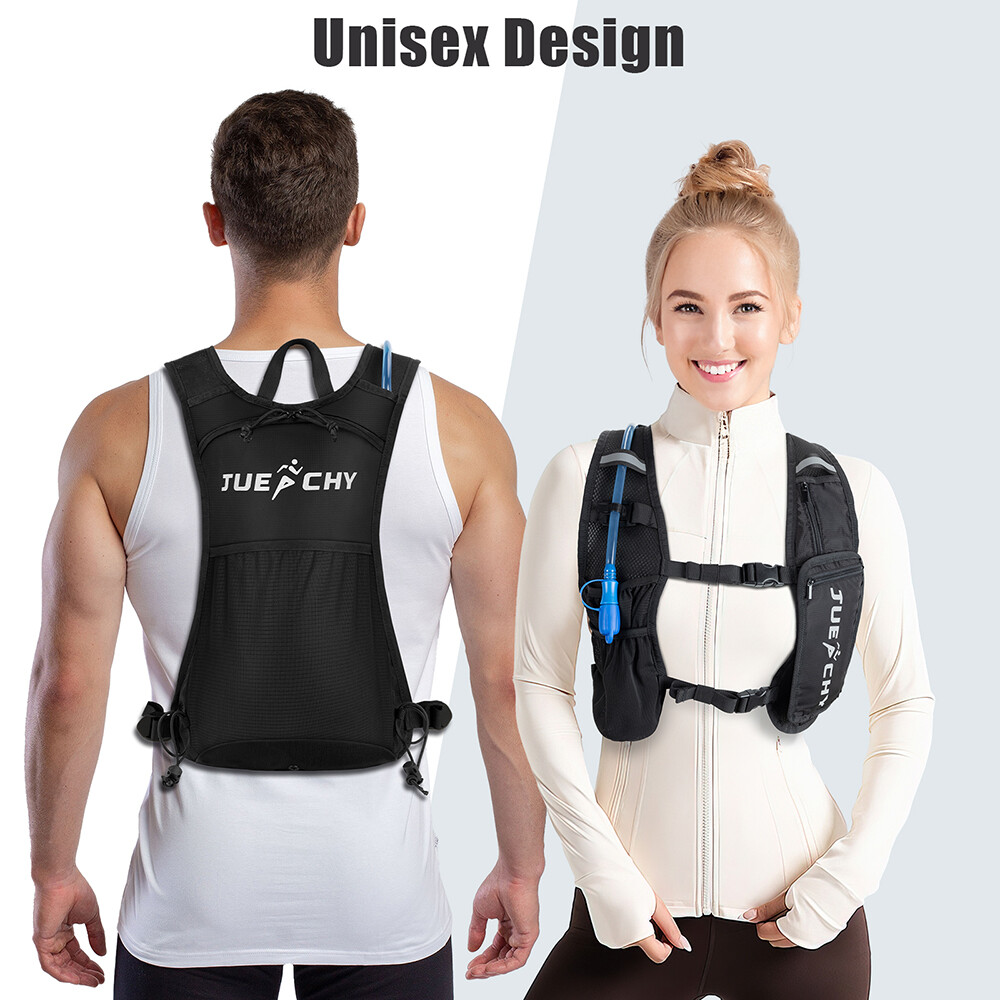 Hydration Pack Backpack Running Hydration Vest with 2L Water Bladder Phone Pouch
