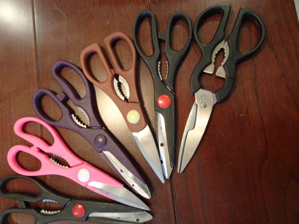 10 Pairs Scissors Kitchen Shears Hampton Goodcook