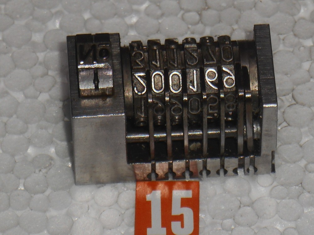 KEY | letterpress numbering machine | 15