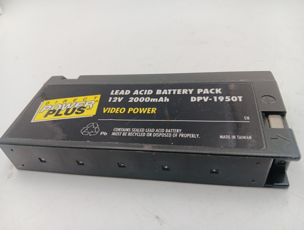 Camcorder Battery Pack Direct Power Plus DPV-1950T 12V, 2000mah