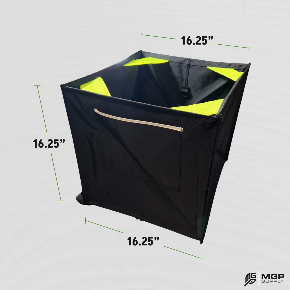 Arborist Throw Line Cube & Kit | Durable & Collapsible Storage Cube for Organ...
