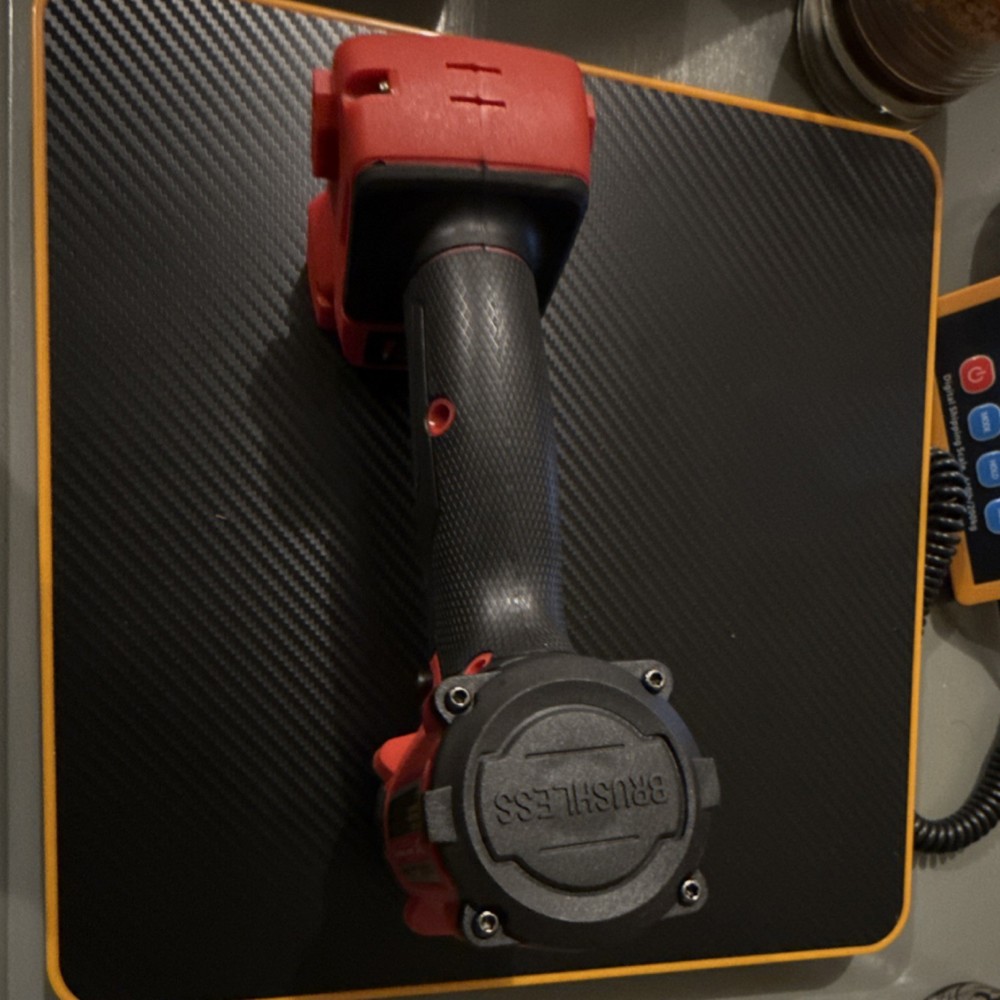 Milwaukee Brushless Impact Driver Red Black Battery LED Light
