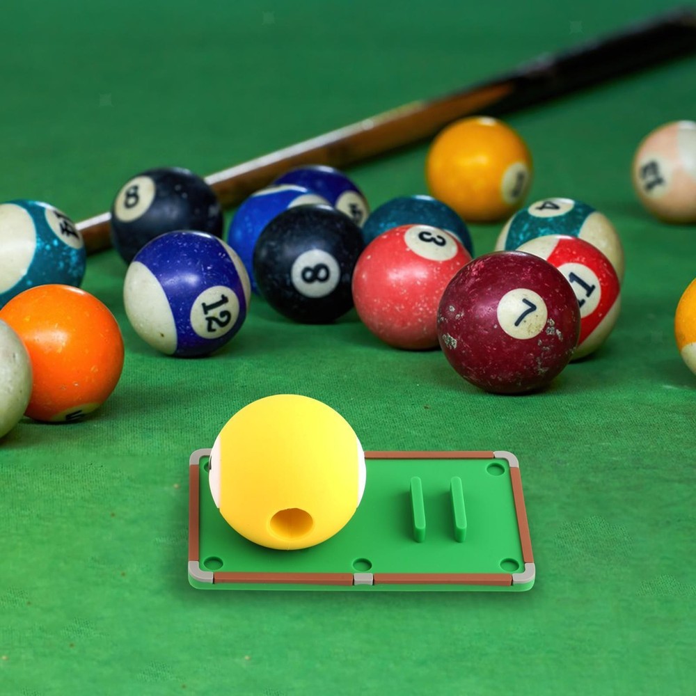 Billiard Stroke Practice Tool - Pool Cue Training Device for Beginners Players