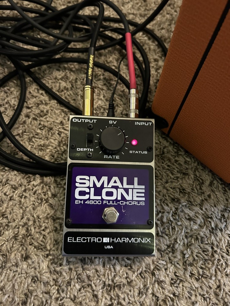 Electro-Harmonix  Small Clone Chorus Guitar Effect Pedal - Used, Tested Working