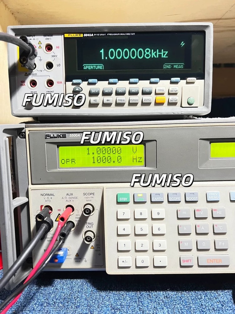 1 pcs Fluke 8845A Digital Multimeter 6.5 Digit Precision Multimeter../nice#jojo