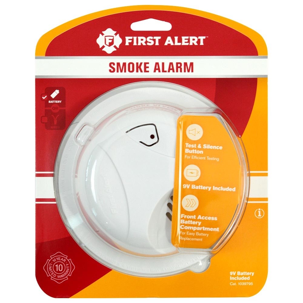 first alert smoke alarm