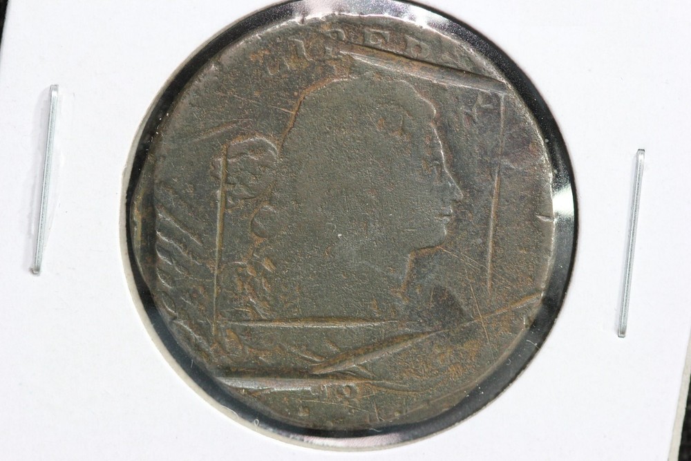 1798 Draped Bust Large Cent Style 2 Damaged 43HM