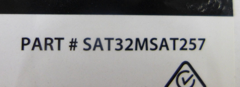 NEW StarTech mSATA SSD 2.5" SATA SSD Converter SAT32MSAT257