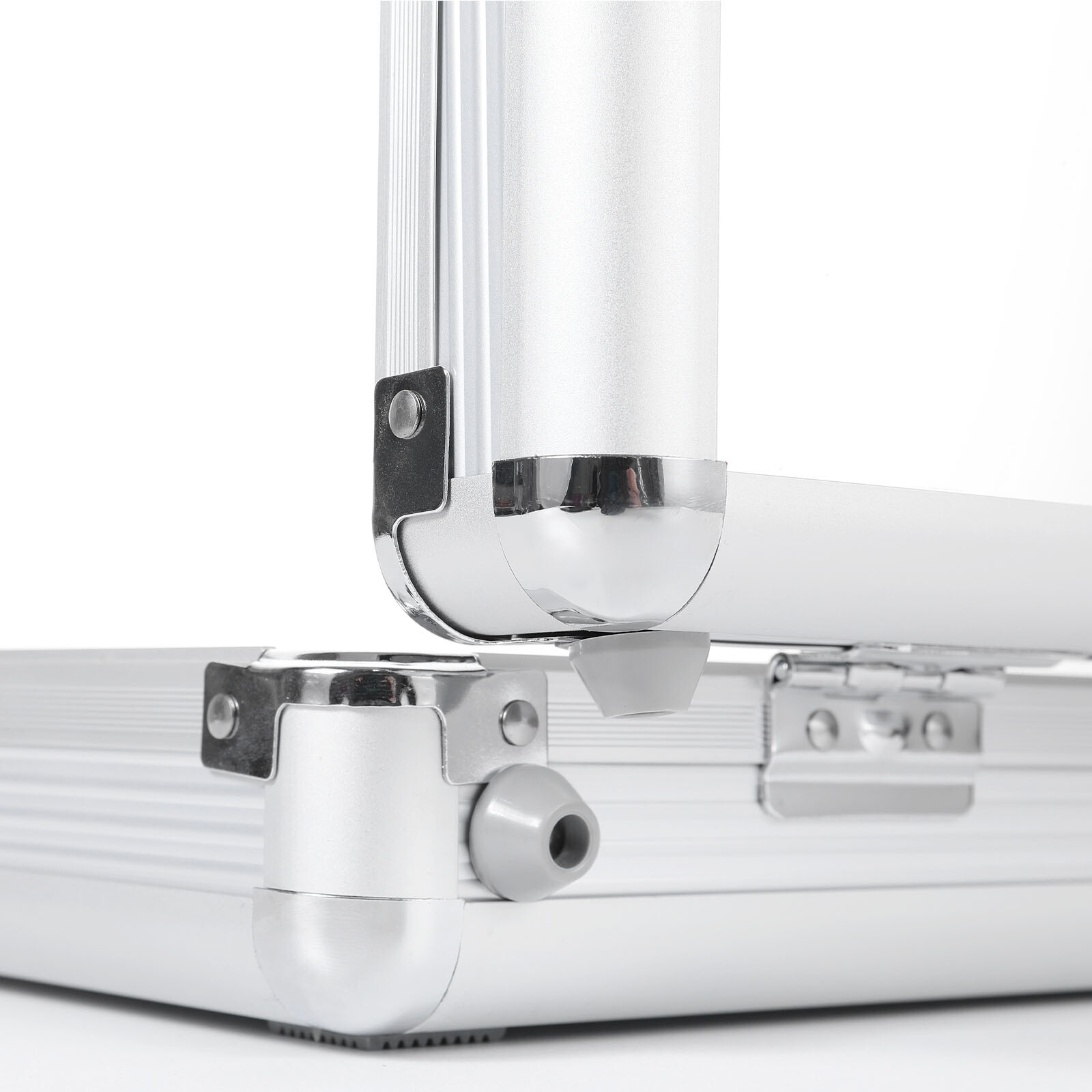 Large Lockable Aluminum Display Case Showcase for Card Coin Jewelry Trade Show