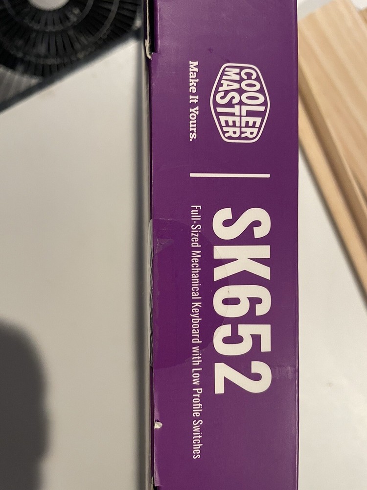 Cooler Master SK652 Full Mechanical Low Profile Gaming Keyboard