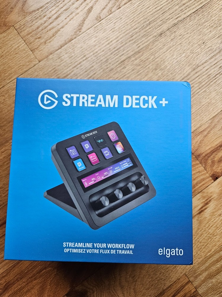 Elgato Stream Deck + Plus Audio Mixer Production Black Console PC Mac