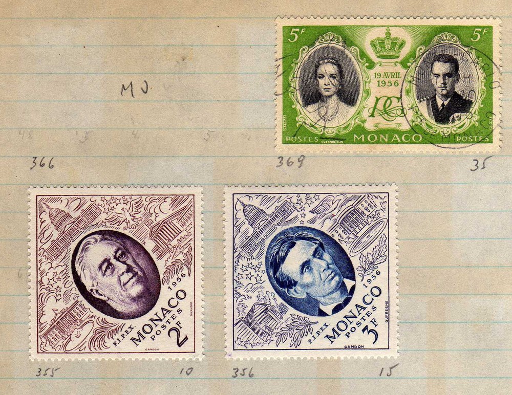 MONACO - 30 STAMPS ONLY