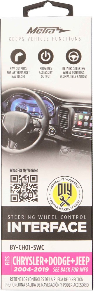 Metra - Steering Wheel Control Interface for Select Chrysler, Dodge and Jeep ...