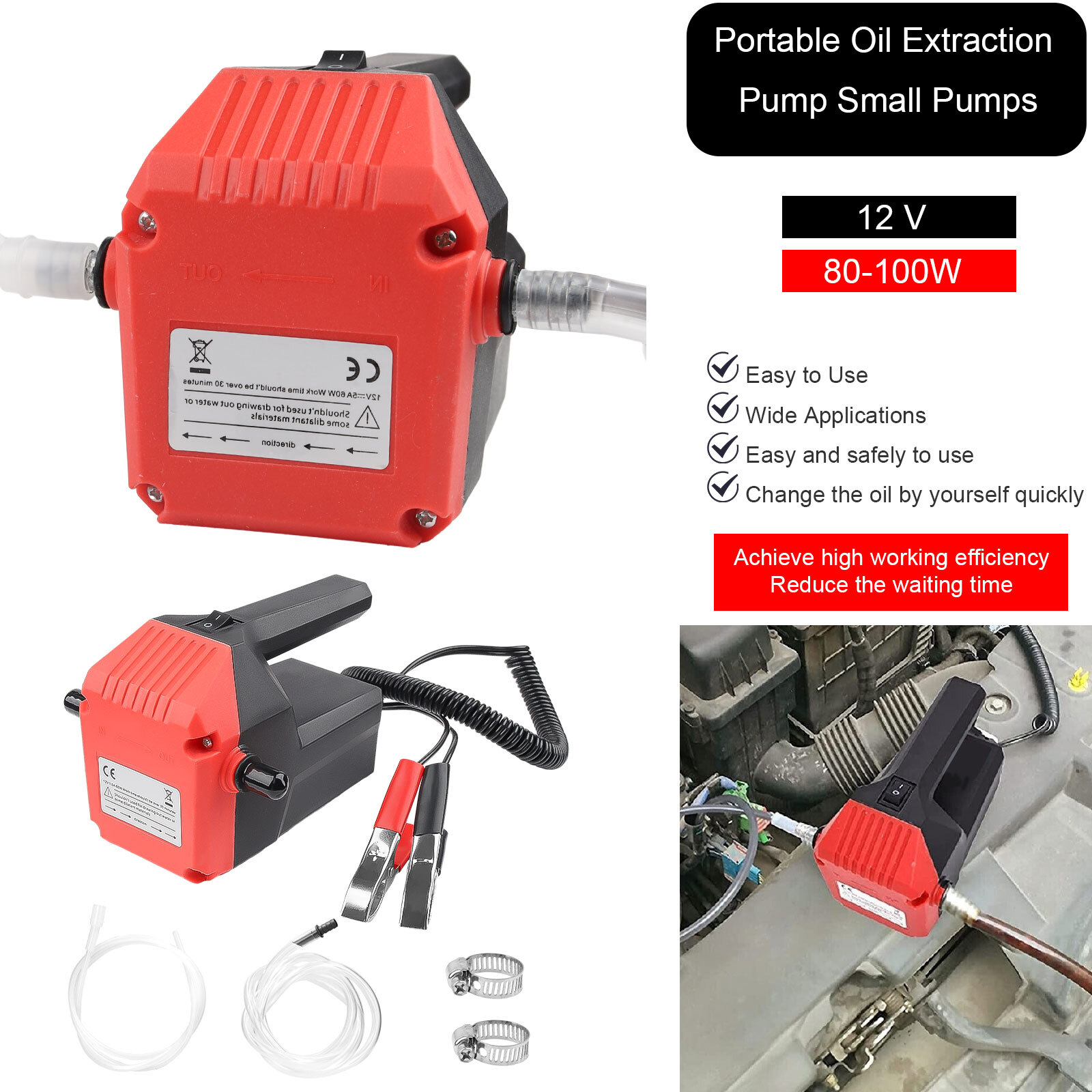 Electric Oil Transfer Pump Extractor Change Transmission Fluid Extractor