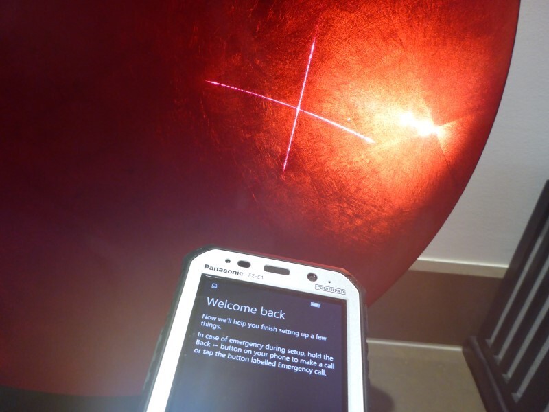 PANASONIC FZ-E1 PDA WIN 10 IOT ENTERPRISE GSM W/ BARCODE SCANNER EC ALL LOOK NEW